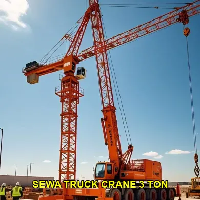 sewa truck crane 3 ton